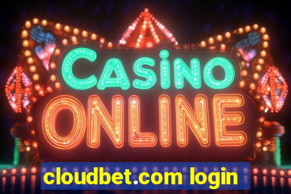 cloudbet.com login