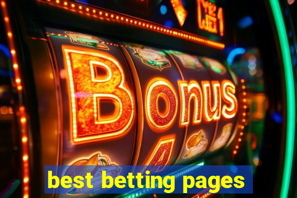 best betting pages