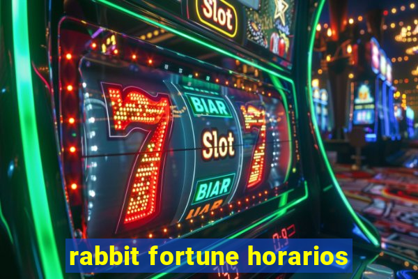 rabbit fortune horarios