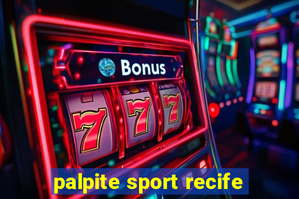 palpite sport recife