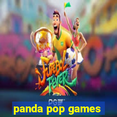 panda pop games