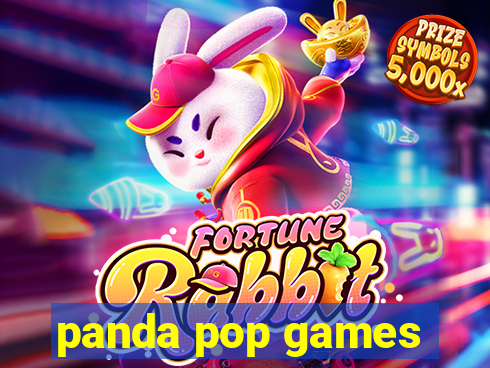 panda pop games