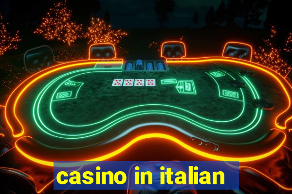 casino in italian