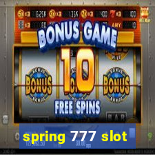 spring 777 slot