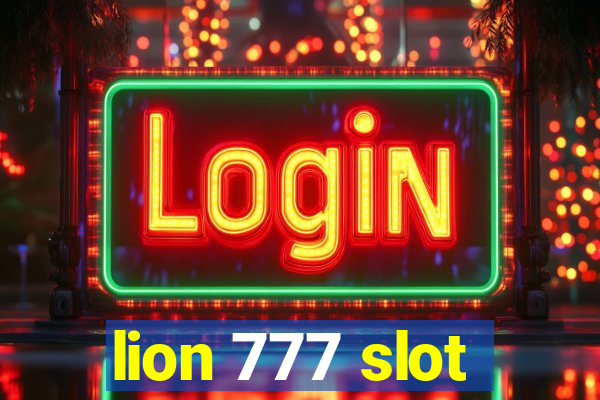 lion 777 slot