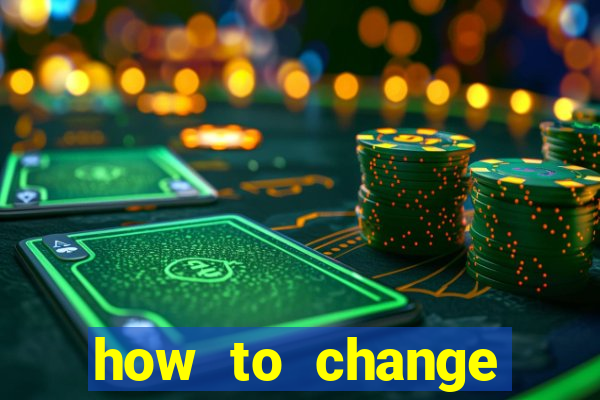 how to change bingo card on slot machine