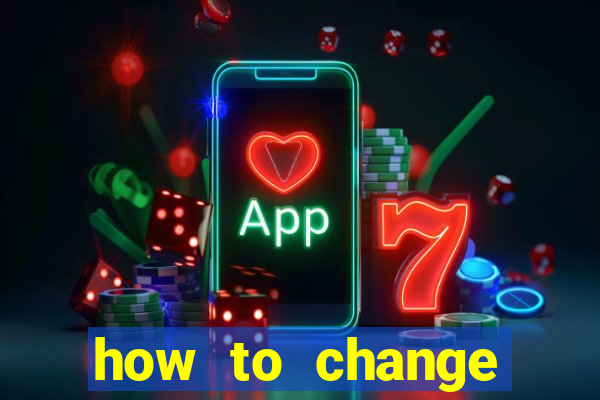 how to change bingo card on slot machine