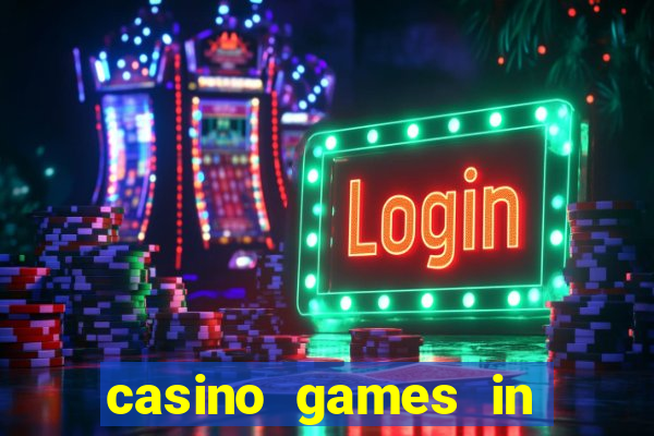 casino games in las vegas