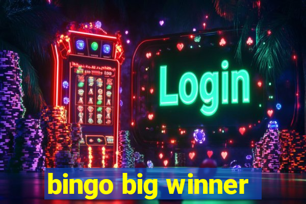 bingo big winner