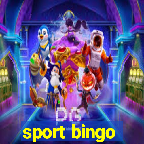 sport bingo