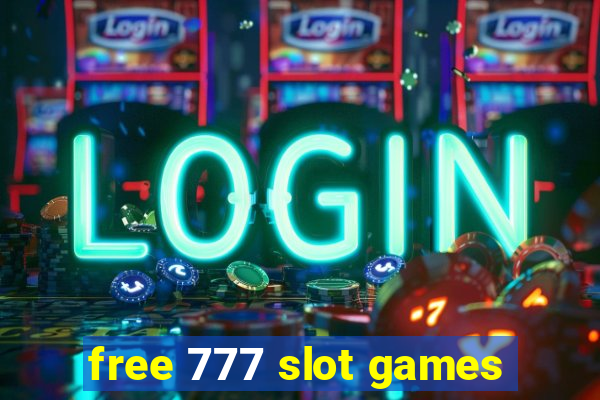 free 777 slot games