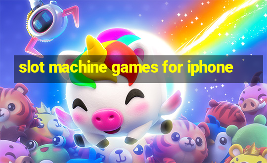 slot machine games for iphone