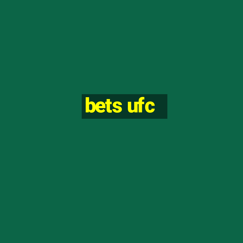 bets ufc