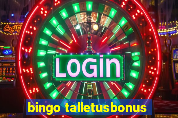 bingo talletusbonus