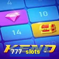 777 slots - reclame aqui