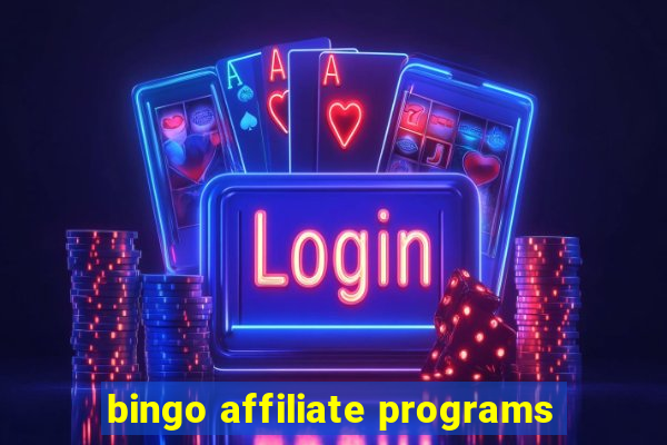 bingo affiliate programs