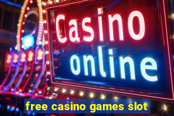 free casino games slot