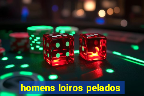 homens loiros pelados