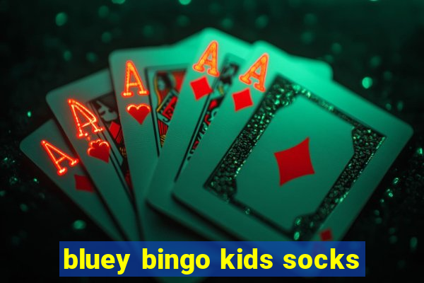 bluey bingo kids socks