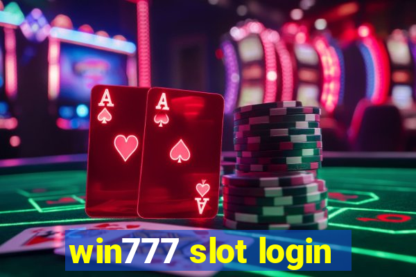 win777 slot login