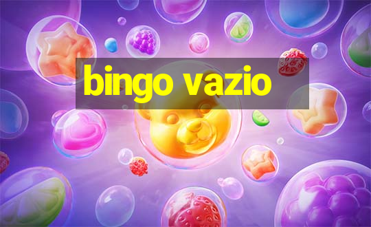 bingo vazio