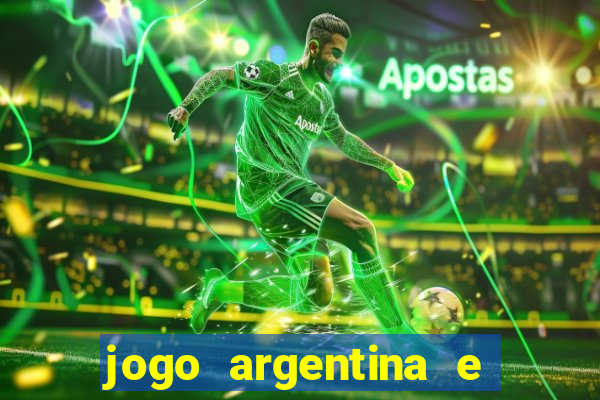 jogo argentina e colombia horário