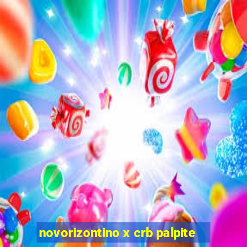 novorizontino x crb palpite