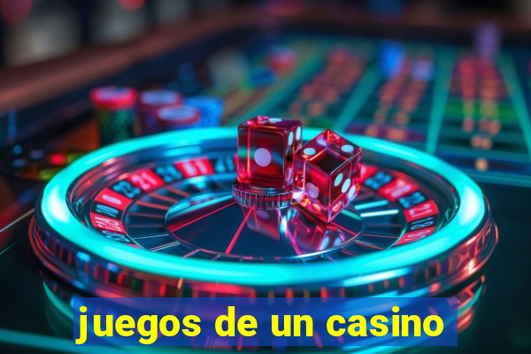 juegos de un casino