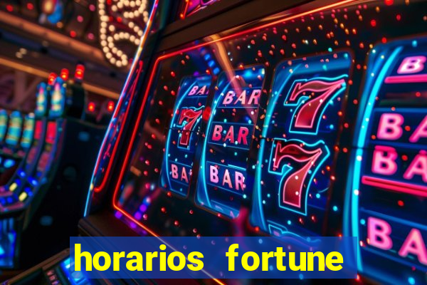 horarios fortune tiger madrugada