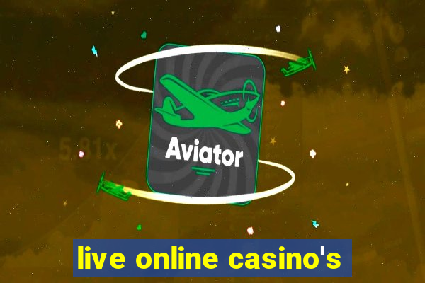 live online casino's