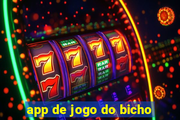 app de jogo do bicho