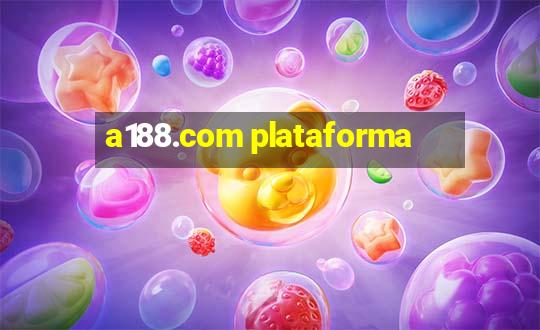 a188.com plataforma