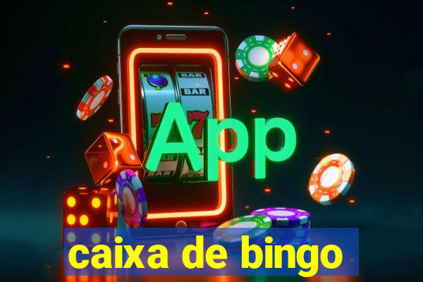 caixa de bingo