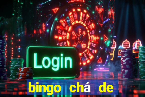 bingo chá de bebê excel