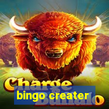 bingo creater