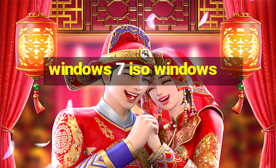 windows 7 iso windows