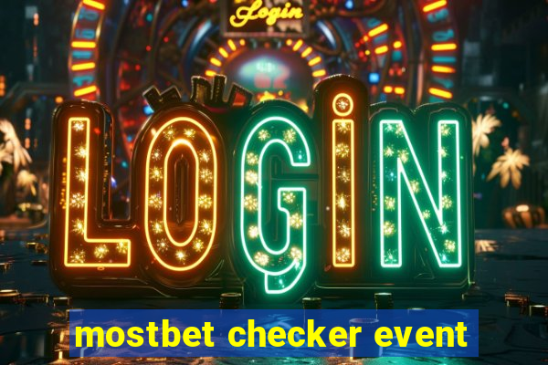 mostbet checker event