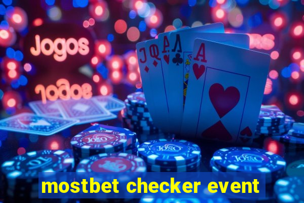 mostbet checker event