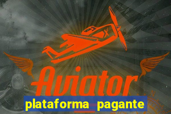 plataforma pagante fortune tiger