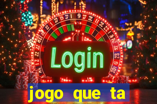 jogo que ta pagando na betano