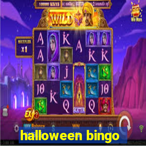 halloween bingo