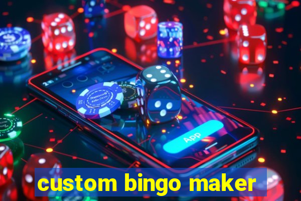 custom bingo maker