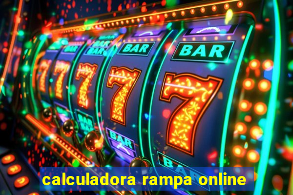 calculadora rampa online