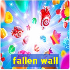 fallen wall