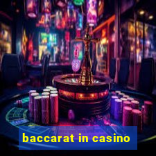 baccarat in casino