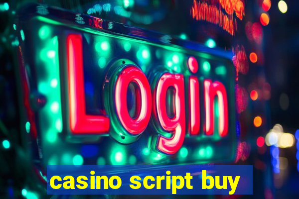 casino script buy