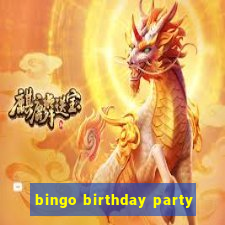 bingo birthday party