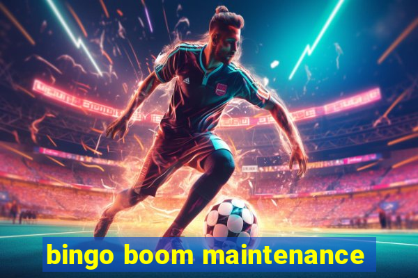 bingo boom maintenance