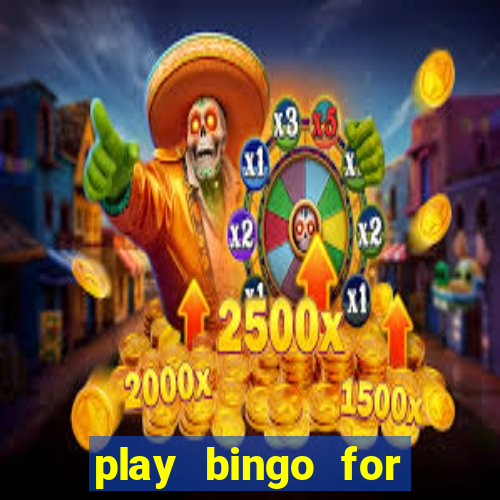 play bingo for money online