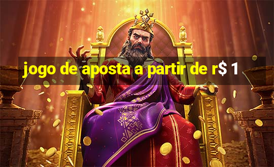 jogo de aposta a partir de r$ 1